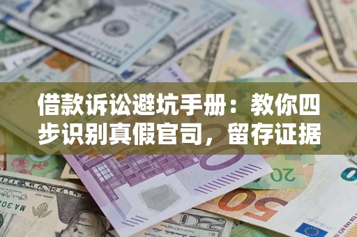 济南借款诉讼避坑手册：教你四步识别真假官司，留存证据不踩雷