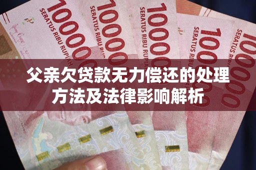 济南父亲欠贷款无力偿还的处理方法及法律影响解析
